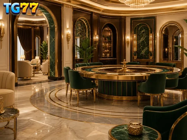 Fifth homepage visual for TG77 with promotional banners and VIP rewards highlighted.